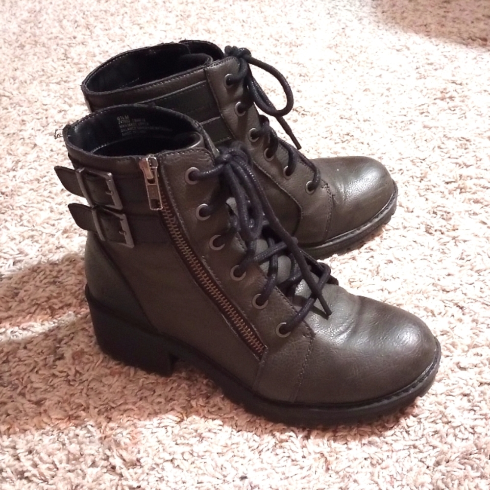 Vegan Combat Boots